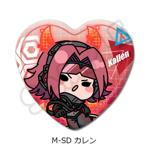 『コードギアス 反逆のルルーシュ』第2弾 ハート型缶バッジ M-SD カレン
