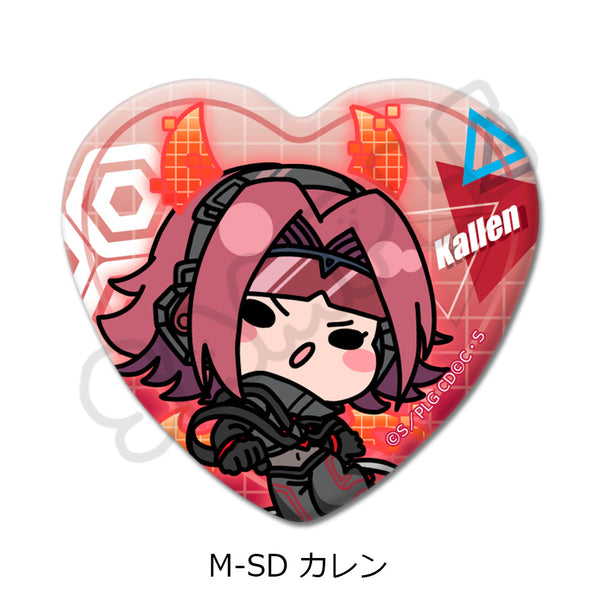 『コードギアス 反逆のルルーシュ』第2弾 ハート型缶バッジ M-SD カレン