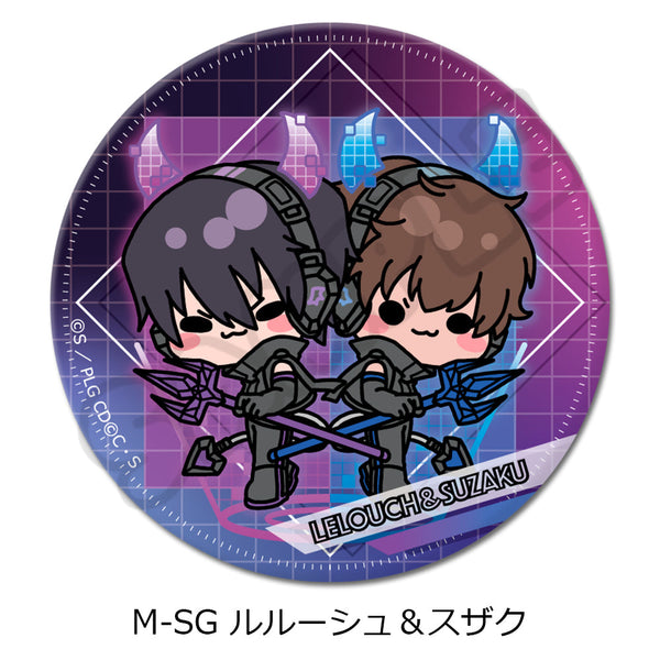 『コードギアス 反逆のルルーシュ』第2弾 3way缶バッジ M-SG ルルーシュ&スザク
