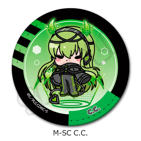 『コードギアス 反逆のルルーシュ』第2弾 レザーバッジ(丸形) M-SC C.C.