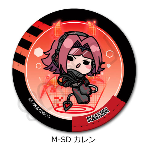 『コードギアス 反逆のルルーシュ』第2弾 レザーバッジ(丸形) M-SD カレン