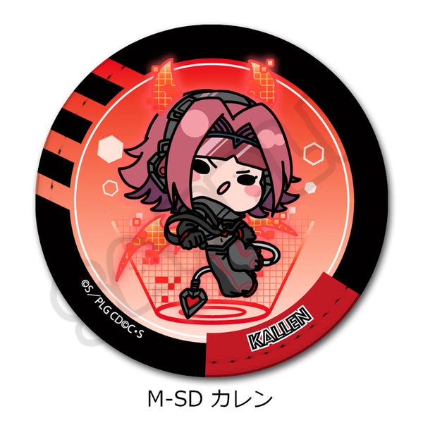 『コードギアス 反逆のルルーシュ』第2弾 レザーバッジ(丸形) M-SD カレン