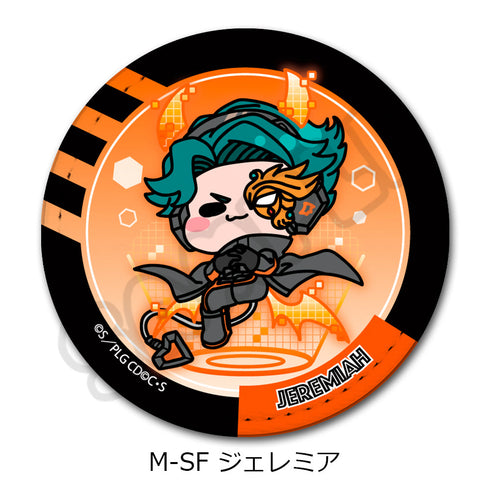 『コードギアス 反逆のルルーシュ』第2弾 レザーバッジ(丸形) M-SF ジェレミア