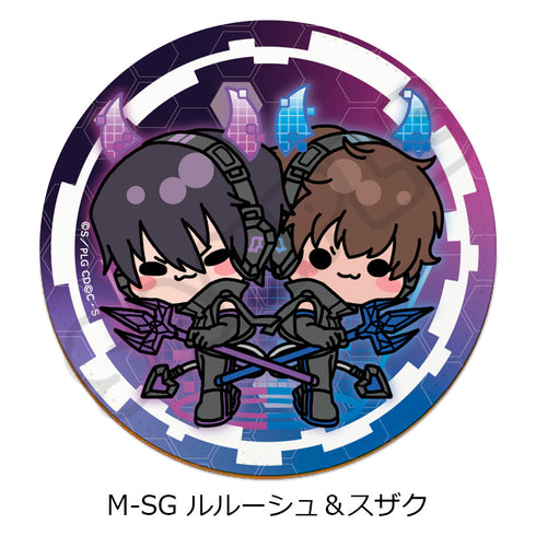 『コードギアス 反逆のルルーシュ』第2弾 レザーコースター M-SG ルルーシュ&スザク