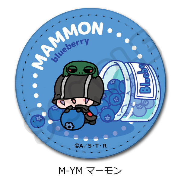 《家庭教师Hitman REBORN!》第3弹 皮革徽章(圆形) M-YM 玛蒙