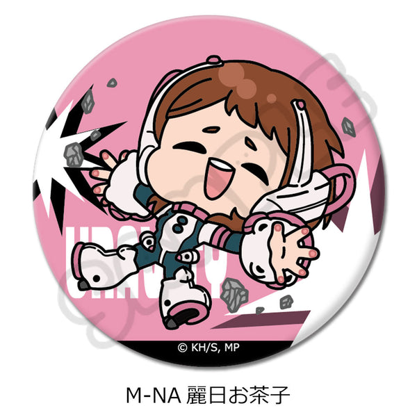 『僕のヒーローアカデミア』みんなmochocho化大作戦! 第4弾 丸形缶バッジ(57mm) M-NA 麗日お茶子