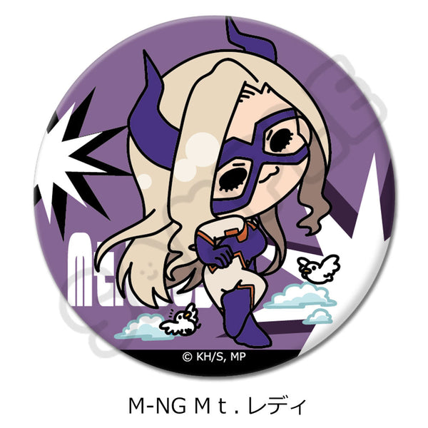 『僕のヒーローアカデミア』みんなmochocho化大作戦! 第4弾 丸形缶バッジ(57mm) M-NG Mt.レディ