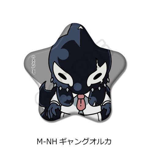 『僕のヒーローアカデミア』みんなmochocho化大作戦! 第4弾 星型缶バッジ M-NH ギャングオルカ