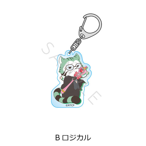 『あらいぐま カルカル団』アクリルキーホルダー B ロジカル