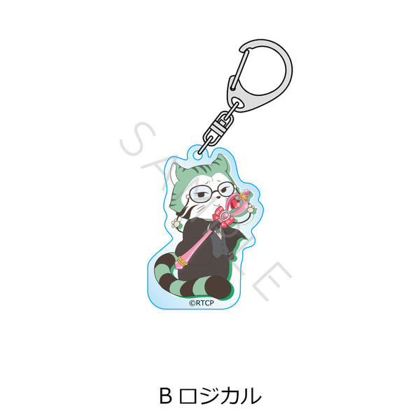 『あらいぐま カルカル団』アクリルキーホルダー B ロジカル