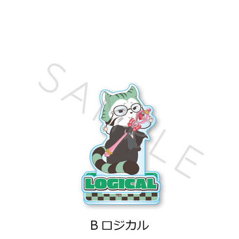 『あらいぐま カルカル団』アクリルスタンド B ロジカル