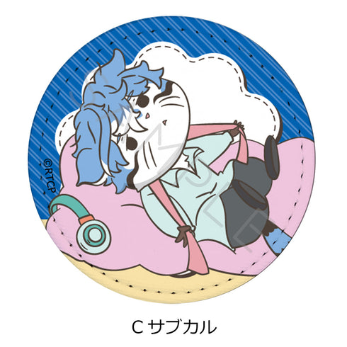 『あらいぐま カルカル団』レザーバッジ C サブカル