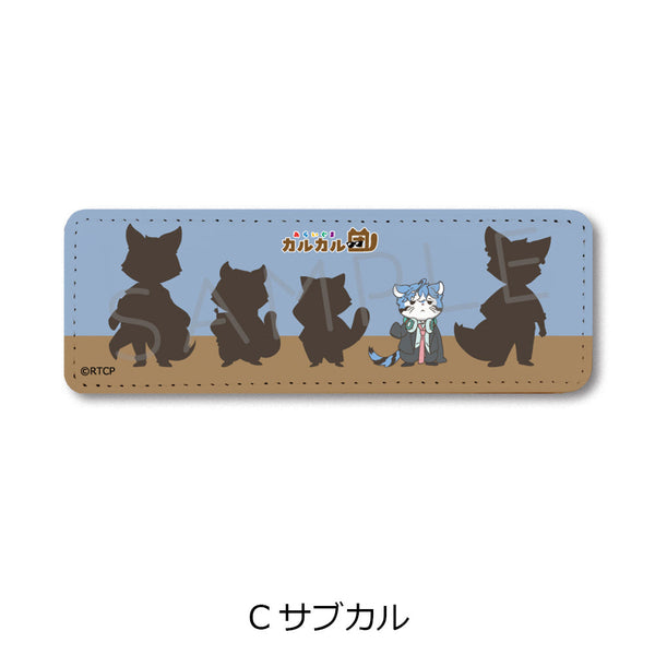 『あらいぐま カルカル団』レザーバッジ(ロング) C サブカル