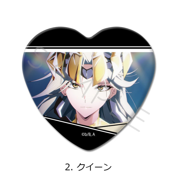 『TO BE HERO X』ハート型缶バッジ 2 クイーン