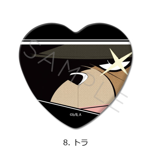 『TO BE HERO X』ハート型缶バッジ 8 トラ