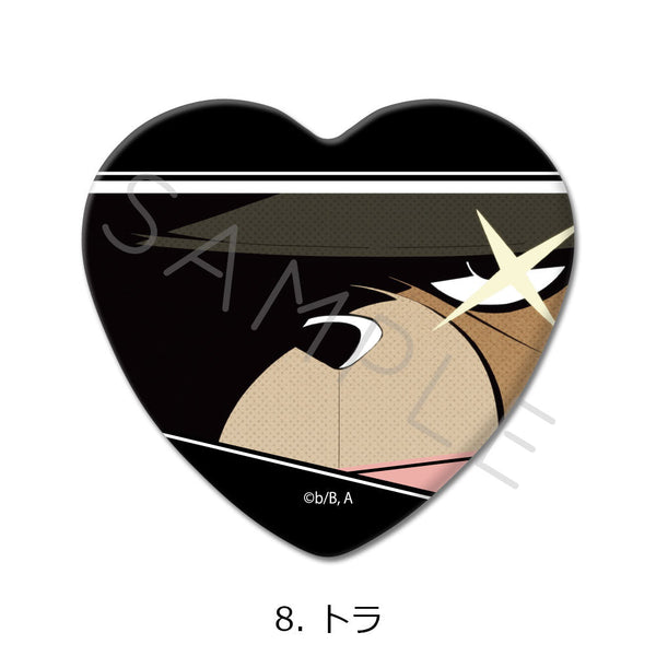 『TO BE HERO X』ハート型缶バッジ 8 トラ