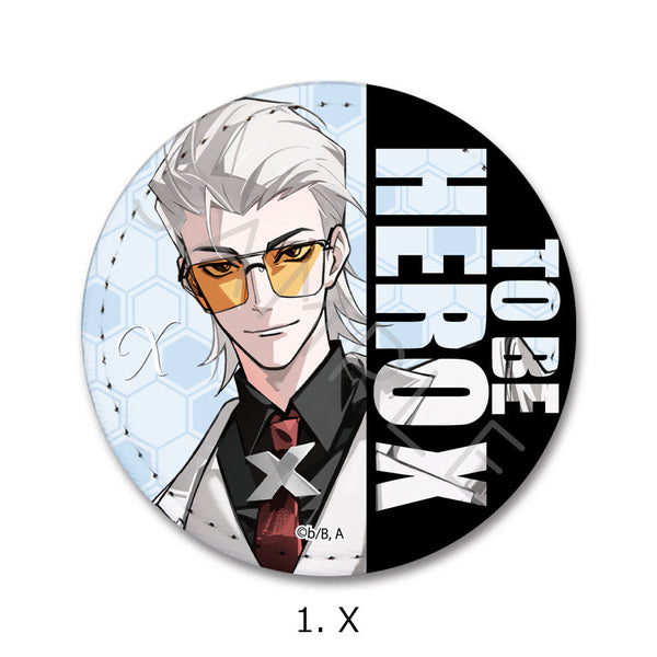 『TO BE HERO X』レザーバッジ 1 X