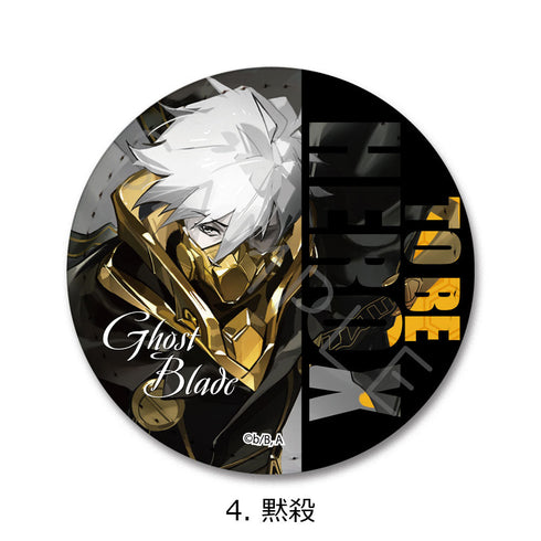 『TO BE HERO X』レザーバッジ 4 黙殺