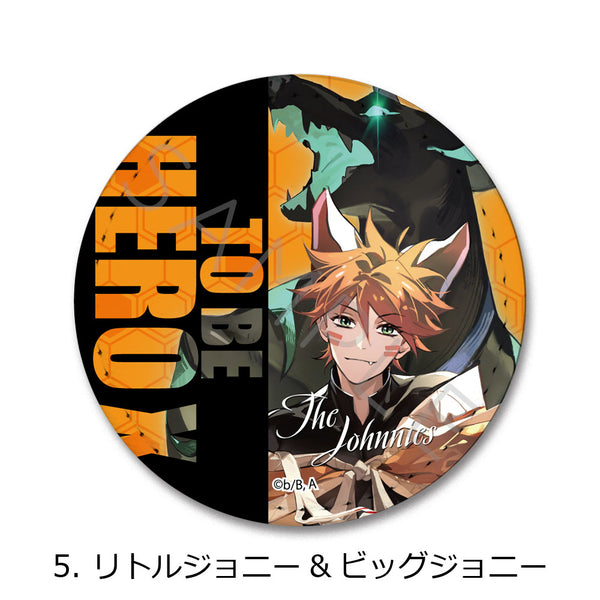 『TO BE HERO X』レザーバッジ 5 リトルジョニー&ビッグジョニー