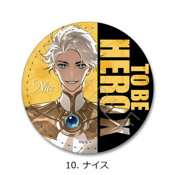 『TO BE HERO X』レザーバッジ 10 ナイス