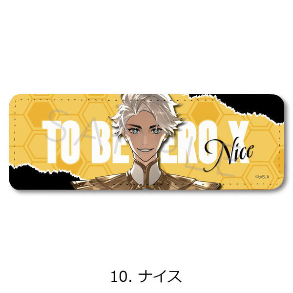 『TO BE HERO X』レザーバッジロング 10 ナイス