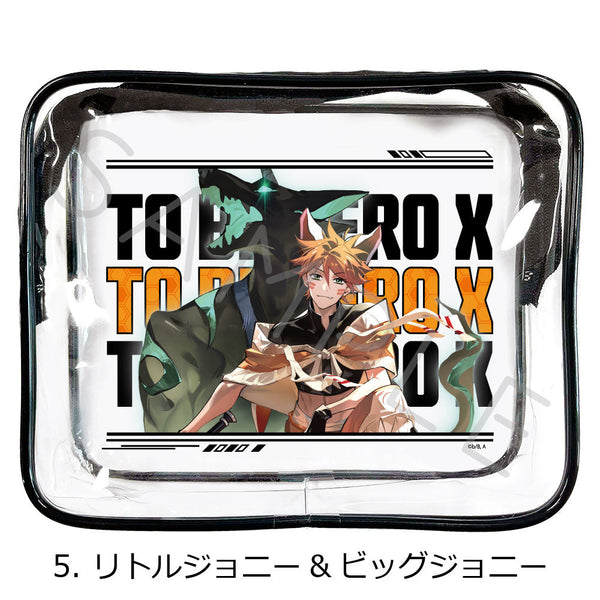 『TO BE HERO X』クリアポーチ 5 リトルジョニー&ビッグジョニー