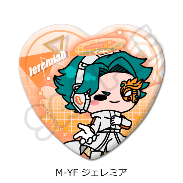 『コードギアス 反逆のルルーシュ』第3弾 ハート型缶バッジ M-YF ジェレミア