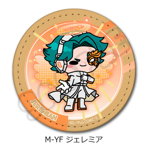 『コードギアス 反逆のルルーシュ』第3弾 レザーバッジ(丸形) M-YF ジェレミア