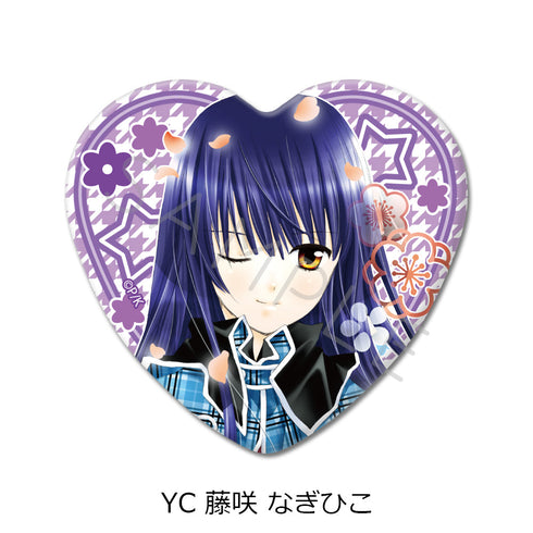 『しゅごキャラ!』第2弾 ハート型缶バッジ YC 藤咲なぎひこ