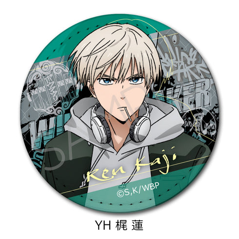 『WIND BREAKER』第3弾 レザーバッジ(丸形) YH 梶蓮