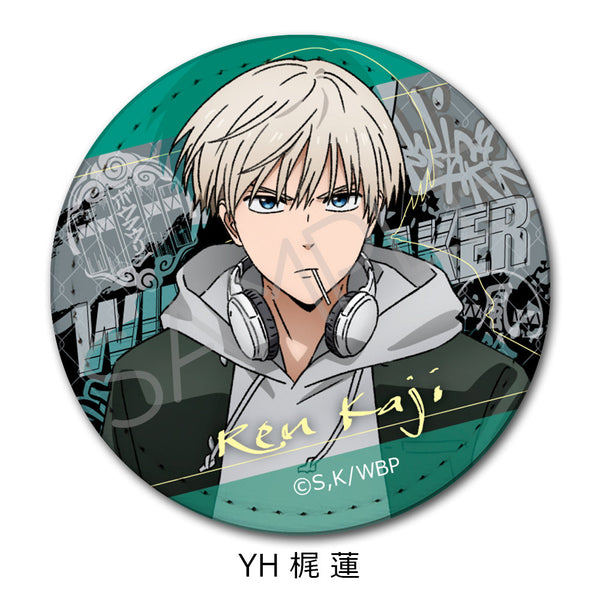 『WIND BREAKER』第3弾 レザーバッジ(丸形) YH 梶蓮