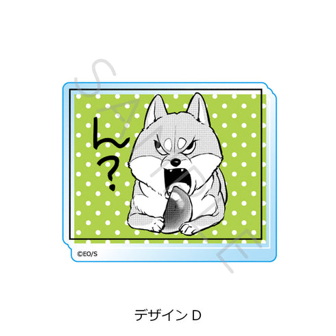 『シバつき物件』3wayアクリルバッジ デザインD