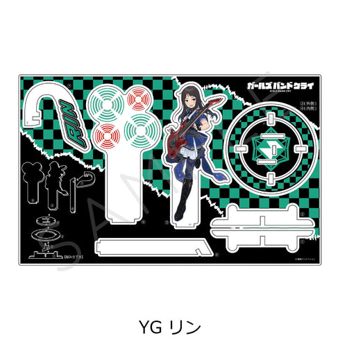 『ガールズバンドクライ』第3弾 ビッグアクリルスタンド YG リン