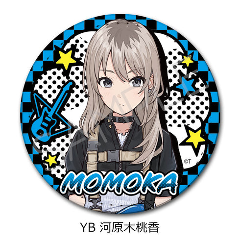 『ガールズバンドクライ』第3弾 レザーバッジ(丸形) YB 河原木桃香
