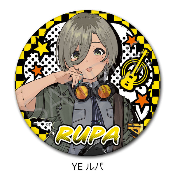 『ガールズバンドクライ』第3弾 レザーバッジ(丸形) YE ルパ