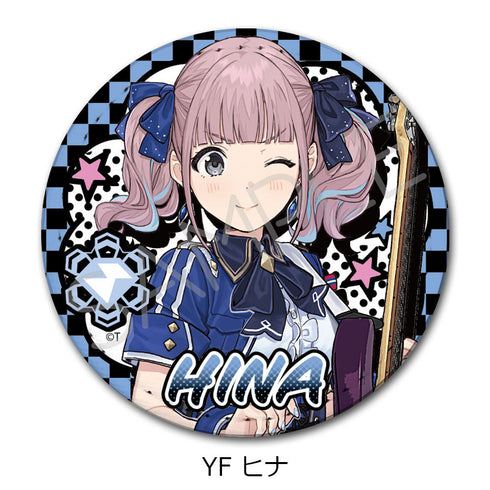 『ガールズバンドクライ』第3弾 レザーバッジ(丸形) YF ヒナ