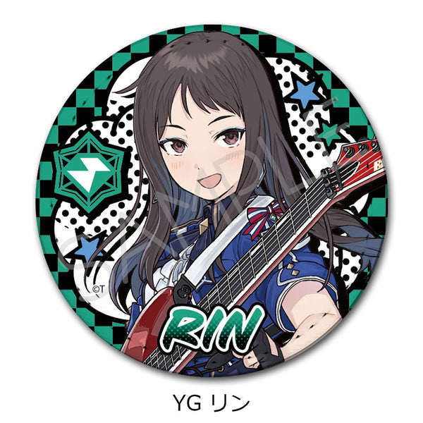 『ガールズバンドクライ』第3弾 レザーバッジ(丸形) YG リン