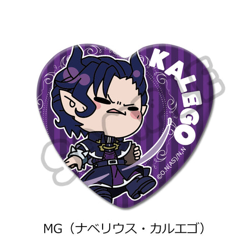 『魔入りました!入間くん』ハート型缶バッジ MG ナベリウス・カルエゴ
