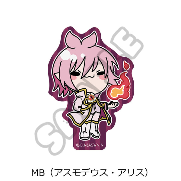 『魔入りました!入間くん』クリアステッカー MB アスモデウス・アリス