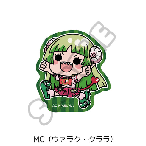『魔入りました!入間くん』クリアステッカー MC ウァラク・クララ