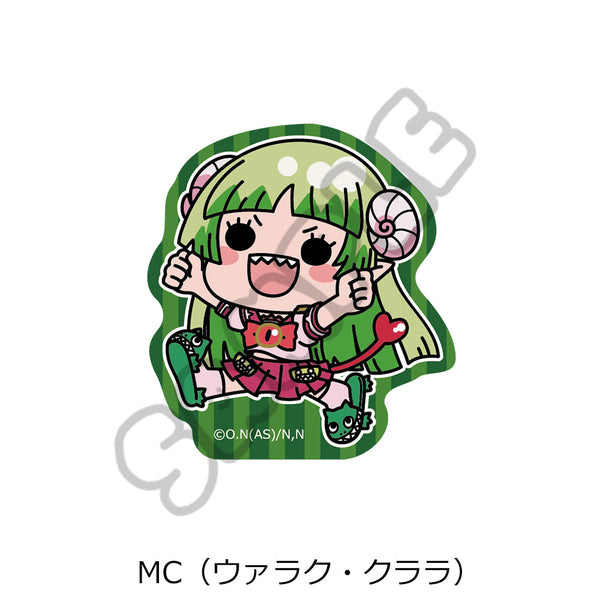 『魔入りました!入間くん』クリアステッカー MC ウァラク・クララ