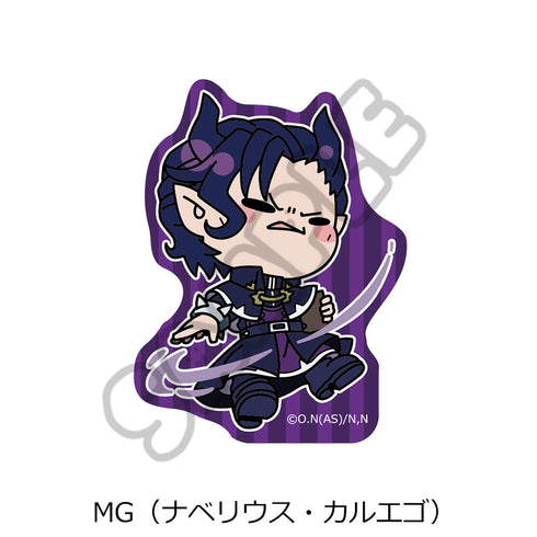 『魔入りました!入間くん』クリアステッカー MG ナベリウス・カルエゴ