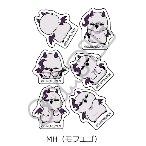 『魔入りました!入間くん』クリアステッカー MH モフエゴ