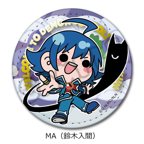 『魔入りました!入間くん』レザーバッジ(丸形) MA 鈴木入間