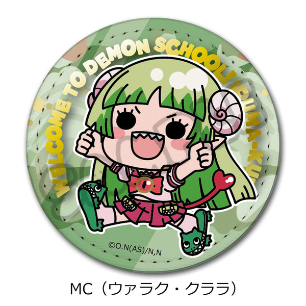 『魔入りました!入間くん』レザーバッジ(丸形) MC ウァラク・クララ