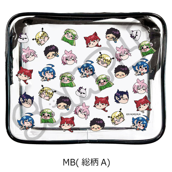 『魔入りました!入間くん』クリアポーチ MB 総柄A