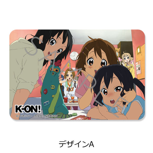 『けいおん!』クリアカードステッカー デザインA