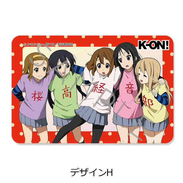 『けいおん!』クリアカードステッカー デザインH