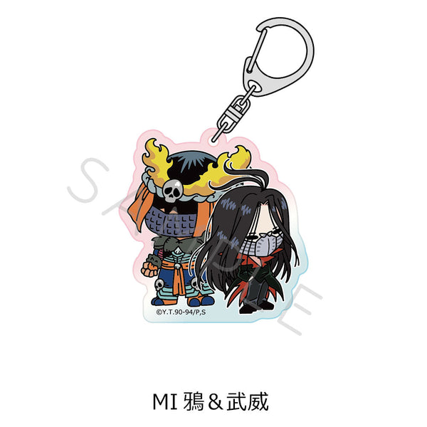 『幽☆遊☆白書』アクリルキーホルダー MI 鴉&武威