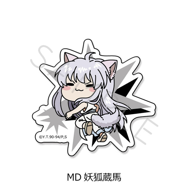 『幽☆遊☆白書』クリアダイカットステッカー MD 妖狐蔵馬